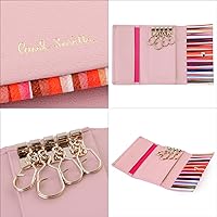 【大幅値下‼️】ポール・スミス　クロスオーバストライプトリム　本革　名刺入　ピンク Amazon | [名入れ可] (ポール・スミス) Paul Smith クロスオーバ