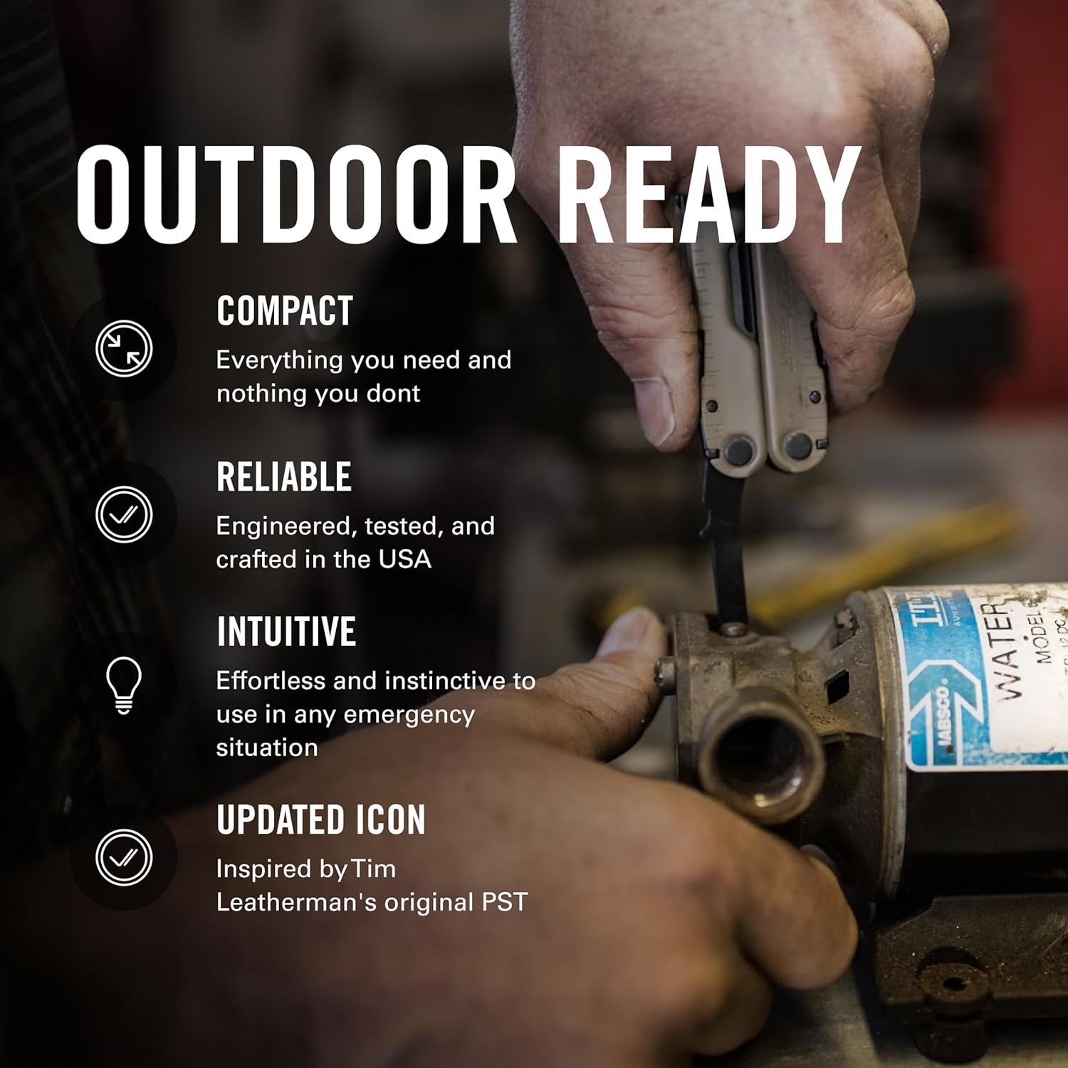 LEATHERMAN, Rebar Multitool with Premium Replaceable Wire Cutters and Saw, Coyote Tan