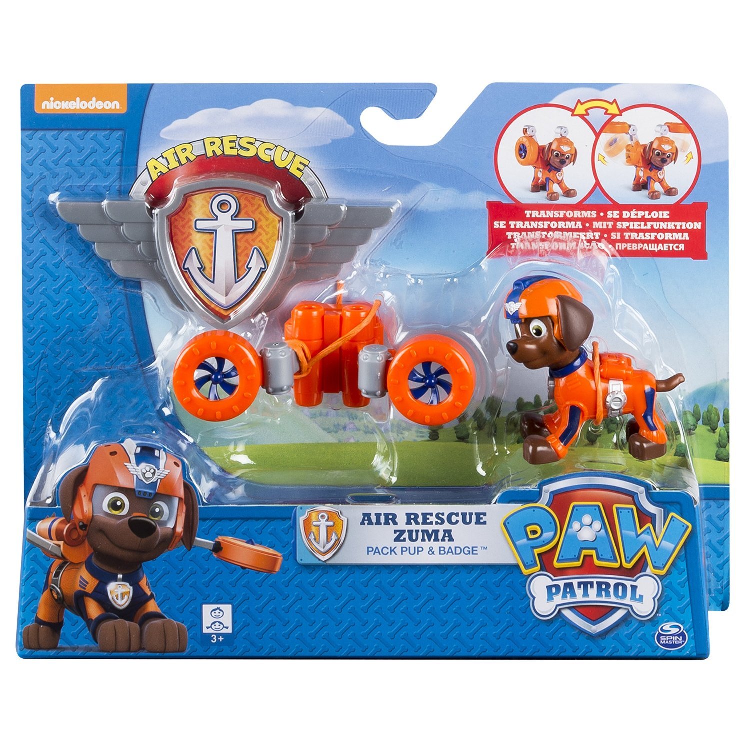 Nick Jr Paw Patrol Air Rescue Pack Pup Action Figure Desertcart