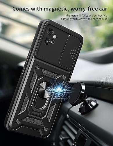 Vista 181 de Carcasa de soporte compatible con Motorola Razr 2023, con cubierta deslizante para lente de cámara compatible con Motorola Razr 40 5G 2023 XT2323-1