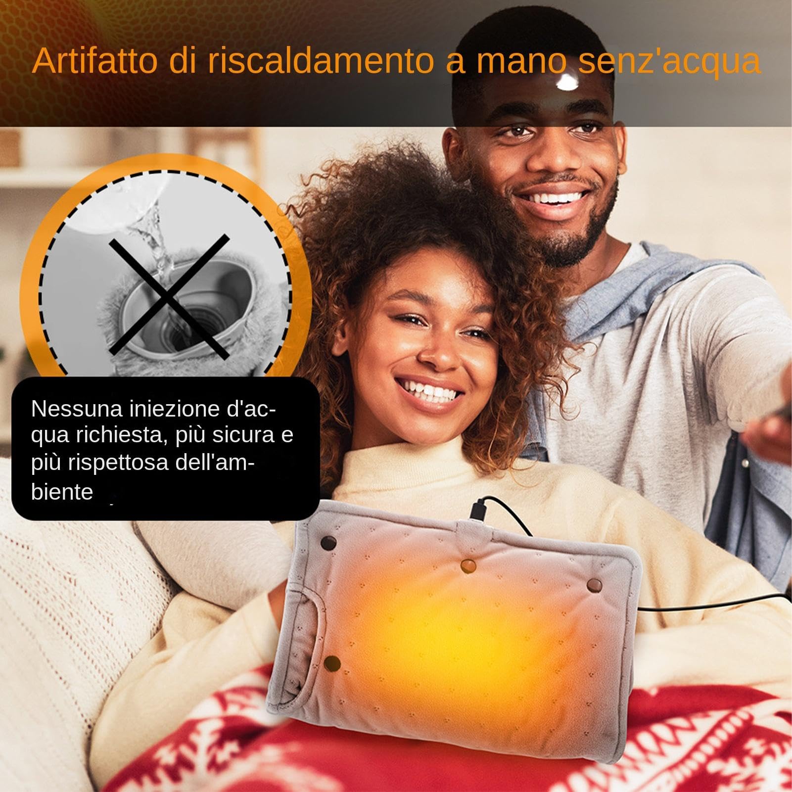 SCCA - Calentador de manos eléctrico, calentador de manos eléctrico, calentador de manos enchufable, calentador de manos de invierno, calentador de manos de otoño, funda de calefacción estable