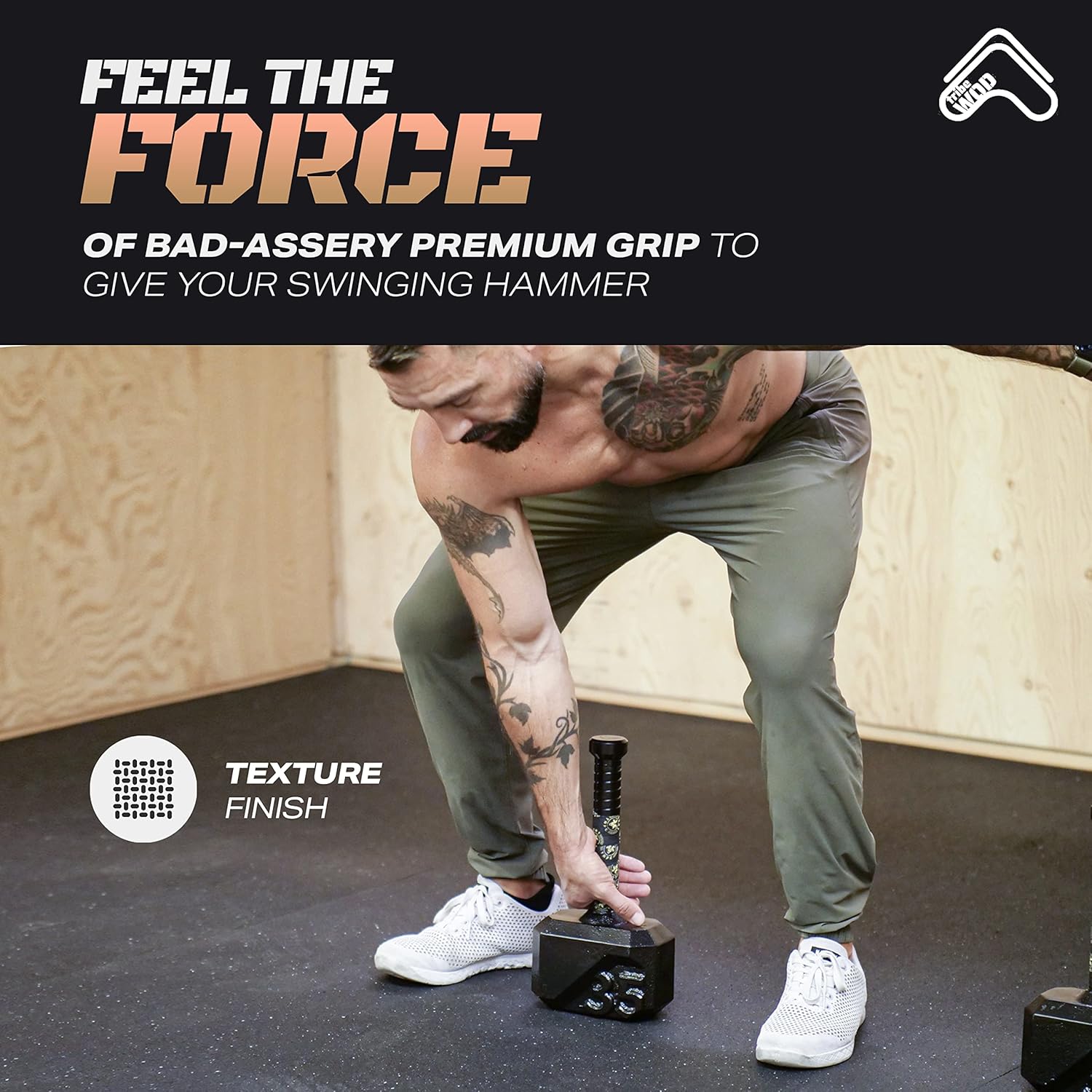 Tribe WOD Hammer Kettlebell 15-70lb - Cross Training Workout Equipment for Muscle Building, Cardio Fitness, Weights for Women & Men | Strength Training Kettlebells : Sports & Outdoors