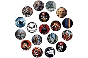 Disney Halloween Pins 18 Pack: Nightmare Before Christmas Skull Gifts