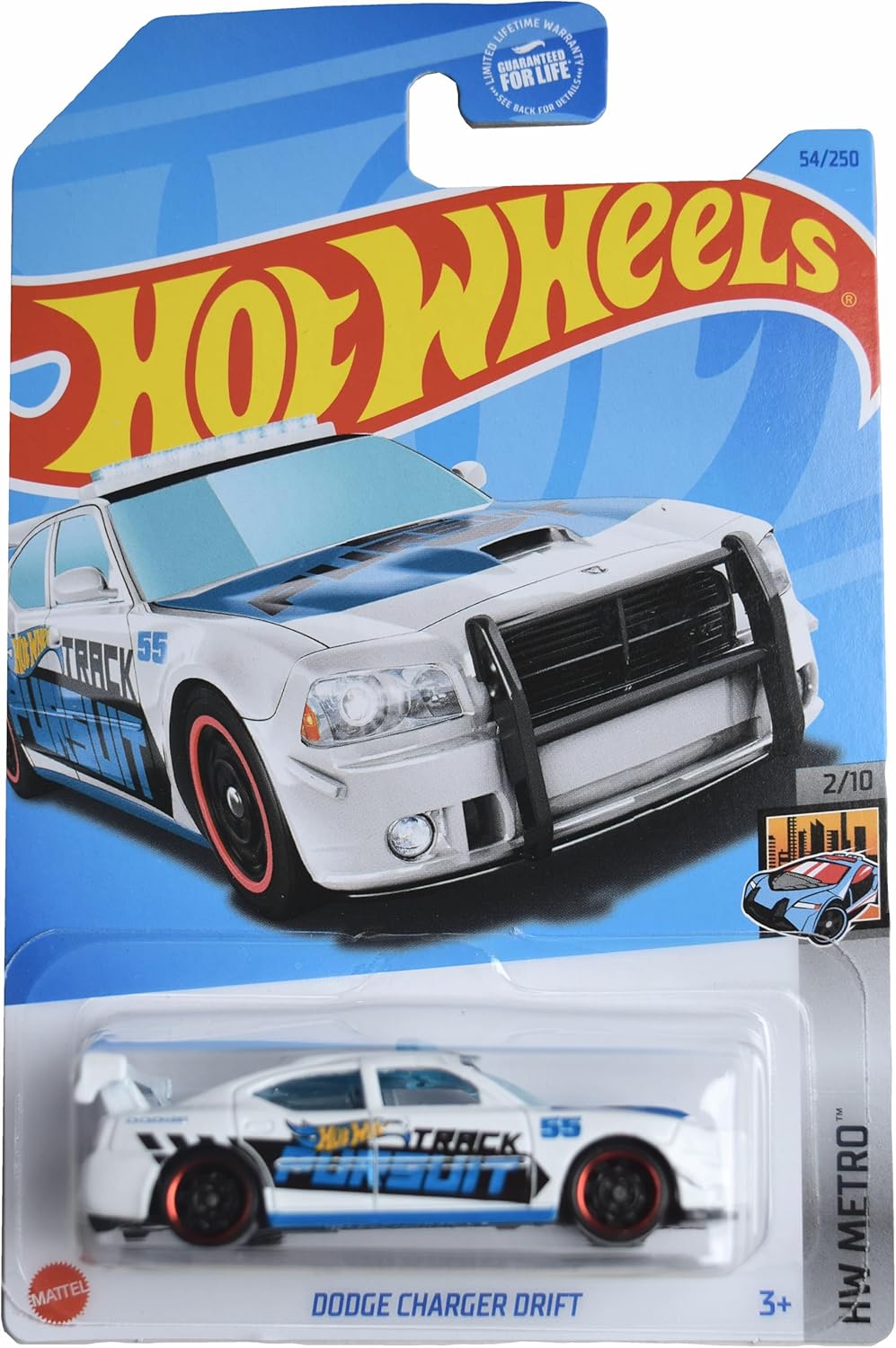 Hot Wheels Dodge Charger Drift, HW Metro 2/10 [White] 54/250