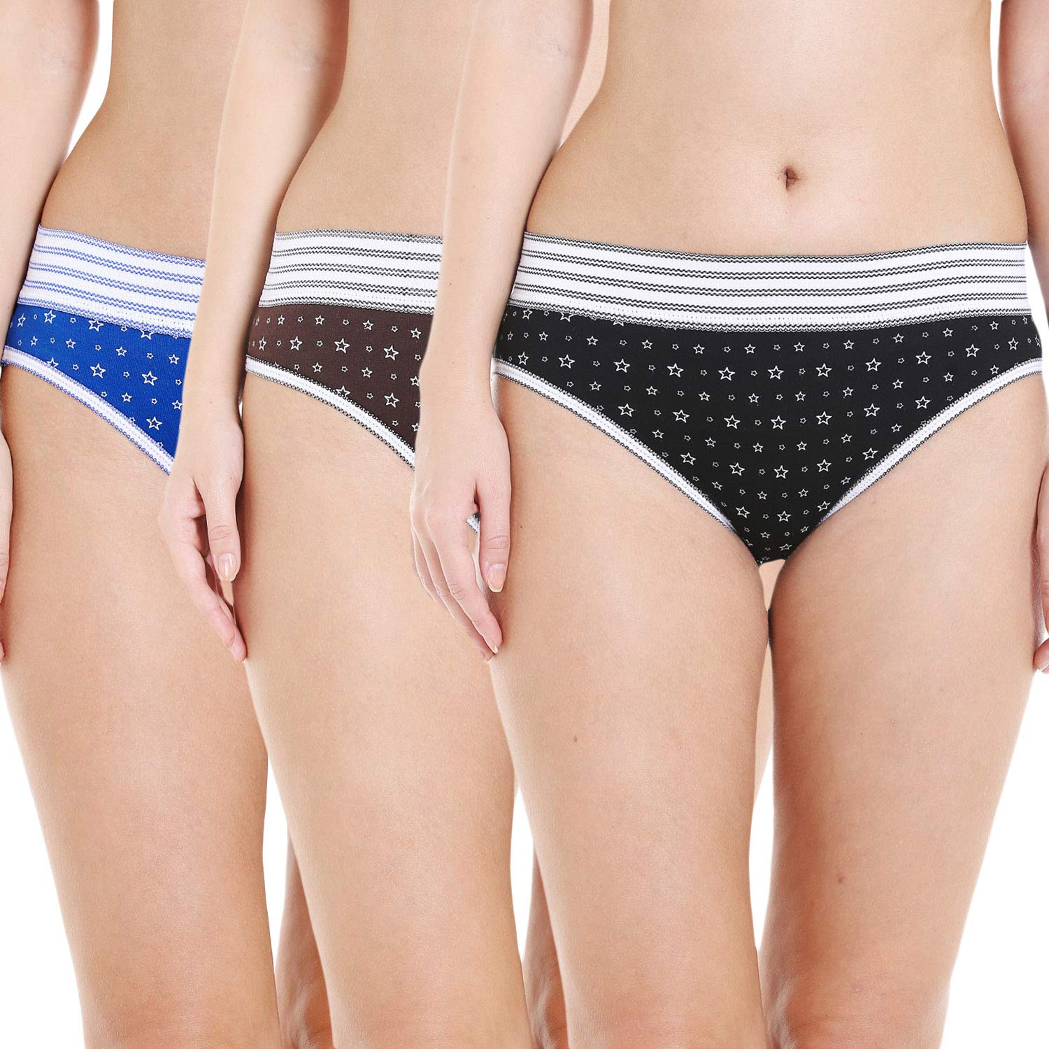 bodycare Women's Cotton Printed Hipster Briefs - 2912-picture-20