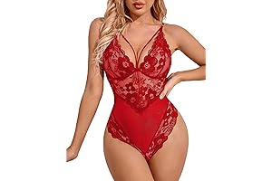 Womens Sexy Lace Teddy One Piece Babydoll Lingerie Under 10