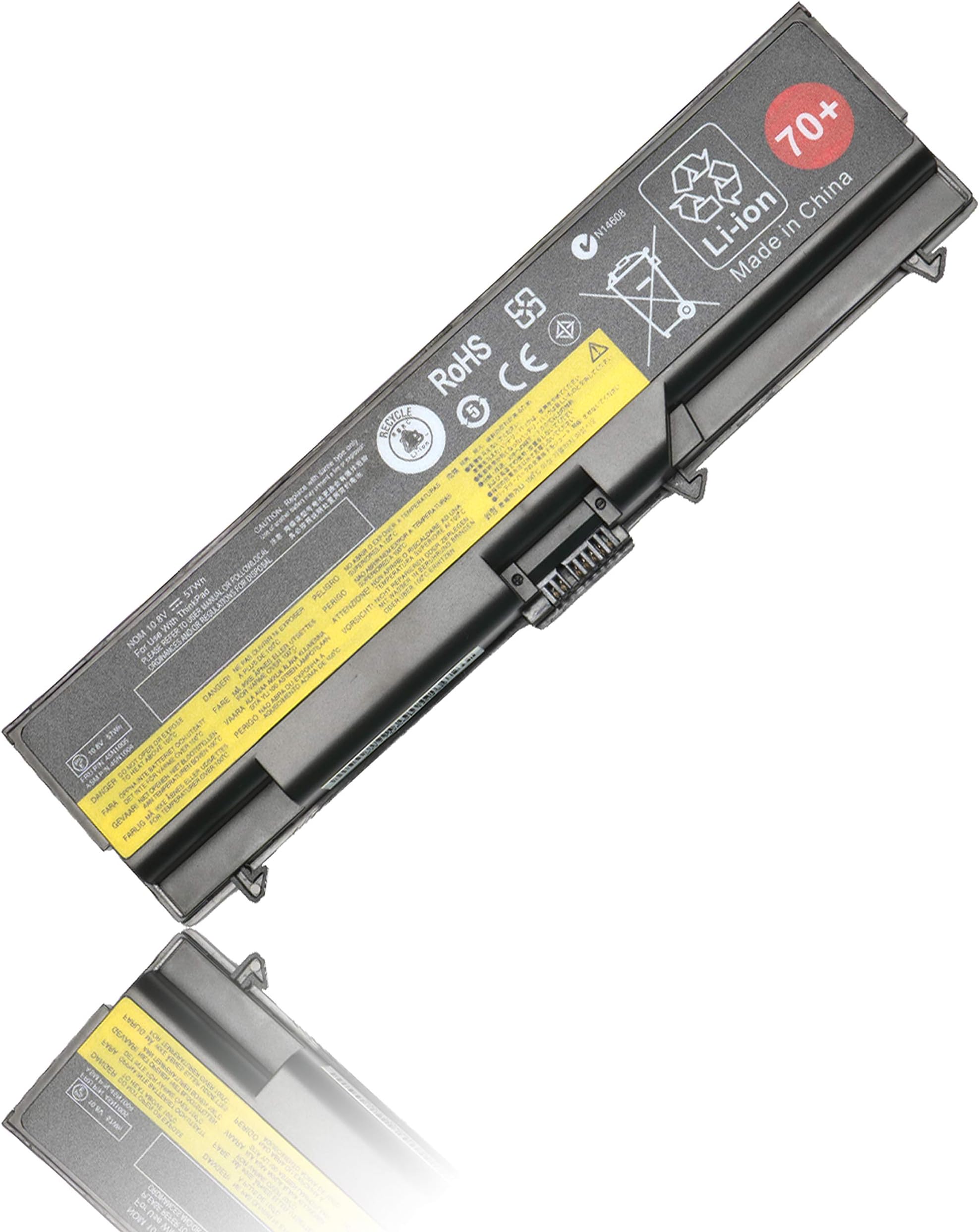 Replacement 70+ 0A36302 0A36303 Laptop Battery Compatible with Lenovo ThinkPad T430 T410 T420 T420i T510 T520 T530 W510 W520 W530 L412 L420 L430 L512 L520 L530,45N1001 42T4791 45N1011 45N1005 42T4235