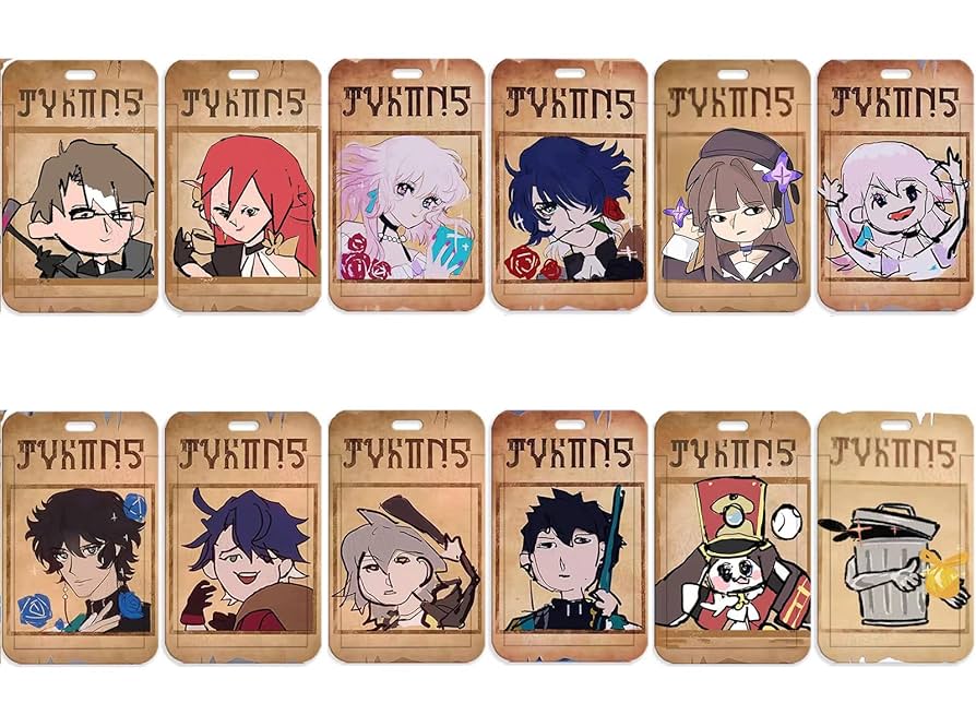 Amazon.co.jp: 崩壊 スターレイル パスケース 指名手配書 グッズ