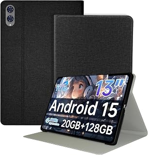 TECLAST T65 用 ケース カバー 【NOUKAJU】 TECLAST T65 13.36インチ タブレット 保護ケース タブレット収納カバー 軽量 薄型 耐衝撃 傷つけ防止 スタンド機能 角度調整 (ブラック)