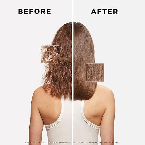 Miniatura 7 de KERASTASE Discipline Oleo-Relax Shampoo | Champú antiencrespamiento con infusión de aceite | Hidrata y protege el cabello | Reduce los enredos | Con