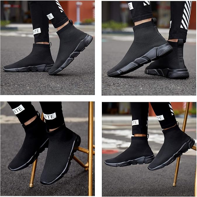 VAMJAM Men's Socks Sneakers Slip On Lightweight Breathable Comfortable Fashion Walking Shoes...