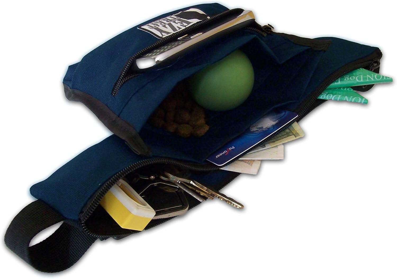 EZY TREAT - Spring Hinge Closure Treat Pouch - Quick Access to Dog Treats – Positive Reward Training - Doggie Training Treats Pouch - Dog Treat Bags for Dog Trainers, Dog Treat Pouch for Dog Walkers