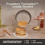 Our Place Always Pan 2.0 – 27cm (2.5L) Nonstick, Toxin-Free Ceramic Cookware | Patented 10-in-1 Aluminum Frying & Sauté Pan | Safe for Oven, Induction & All Cooktops up to 232°C | Steam