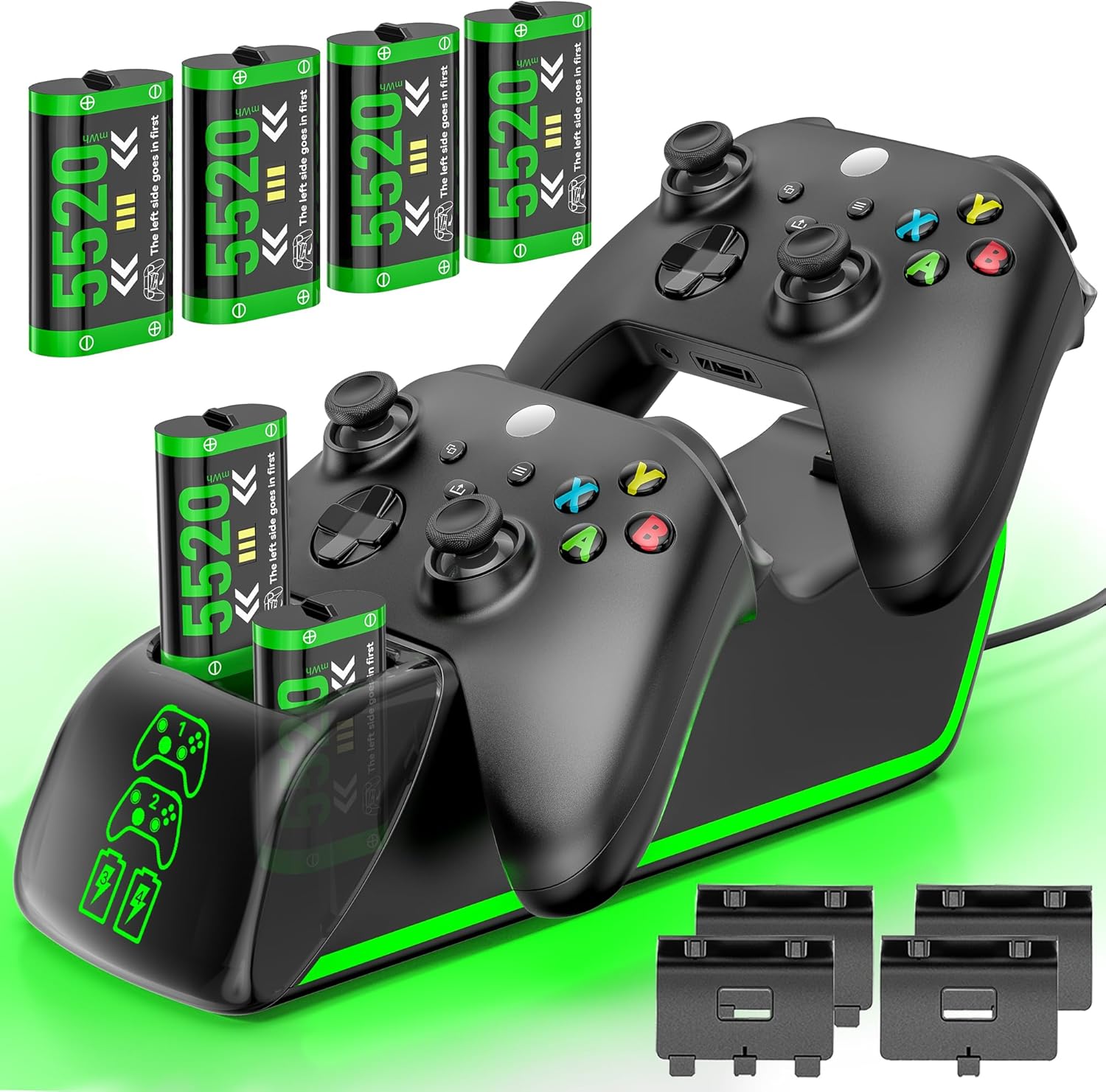 4-in-1 Charger for Xbox Series/One...