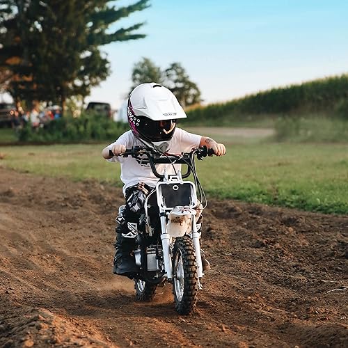 Miniatura 7 de AHR Casco de motocross DOT para jóvenes y niños, casco de motocross de cara completa para motocicleta, ATV y bicicleta de montaña, modelo H-VEN12