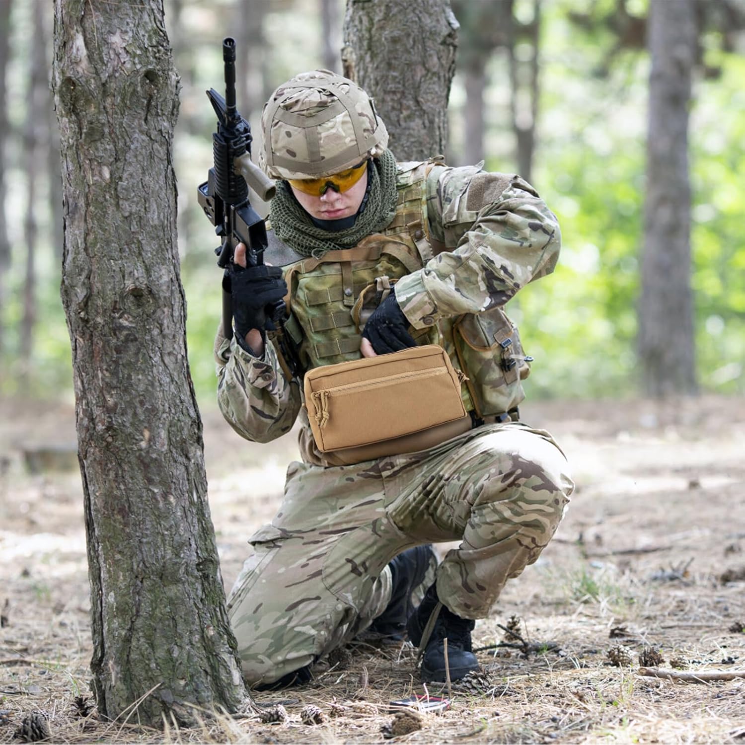 Small Tool Pouch Zipper Bag, Molle Pouch, General Purpose (GP) Pouch, Pouch Organizer, Multipurpose Storage Pouch