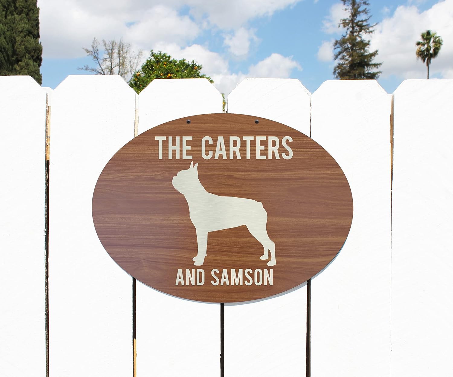 Personalized Metal Oval Home Address Sign for Yard | Custom House Number Plaque | Outdoor Garden Flag Family Name Sign | Weatherproof Home Décor Gift