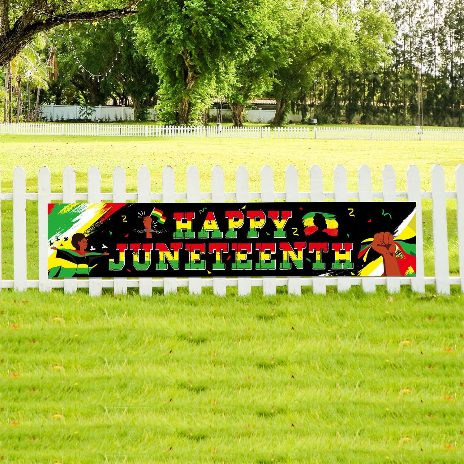 Large Happy Banner Outdoor Banner