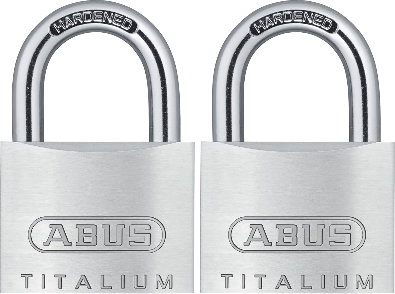 ABUS 54TI/40 Carded Titalium Padlock (Pack of 2)