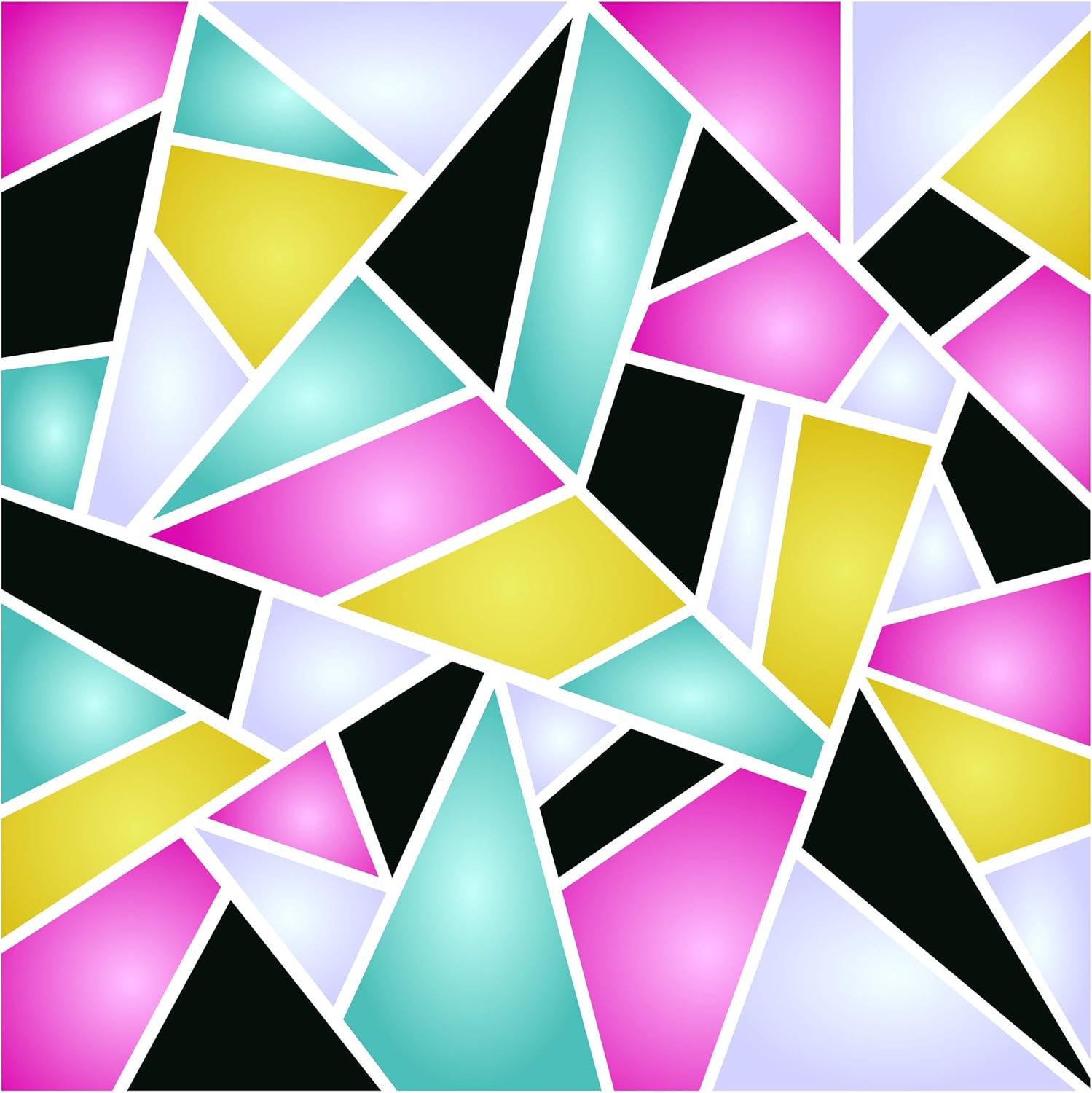 Geometric Stencil, 6.5 x 6.5 inch (S) Pattern Wall Art Decor Stencils