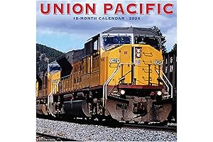 Union Pacific Railroad Wall Calendar 2024