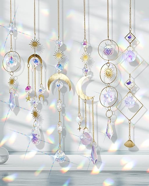 Suncatchers for Windows 6 Pack Suncatcher Kitchen Decor Sun Catchers for Garden