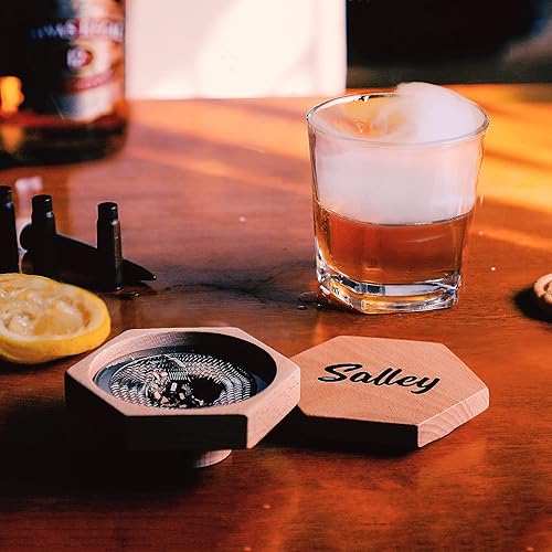 Miniatura 2 de Ahumador de cóctel - Chips de madera de 6 sabores - Bourbon, infusor de ahumador de whisky, ahumador de bebidas a la antigua, regalos de whisky