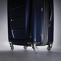 Vista 74 de Samsonite Winfield 2 Equipaje rígido con ruedas giratorias, Azul profundo, Juego de 3 piezas (20/24/28)