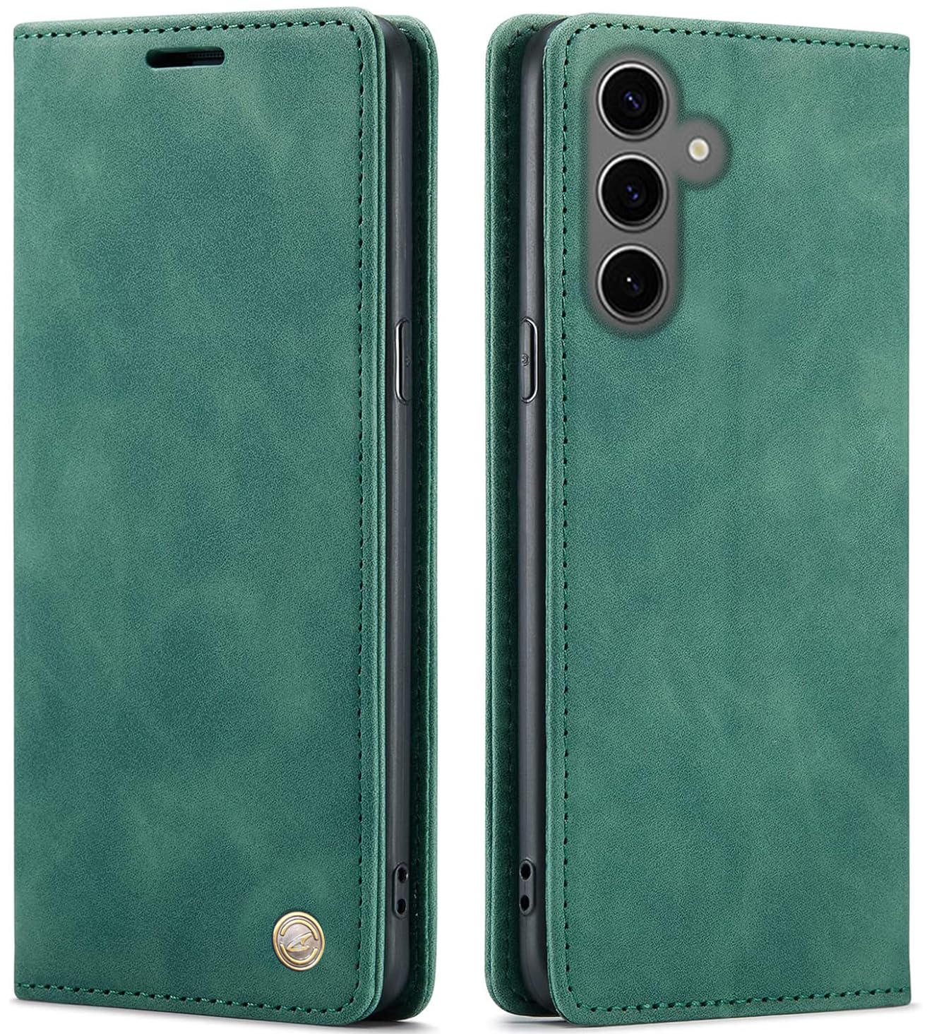 ClickCase for Samsung Galaxy A54 5G Sheepskin Series Faux Leather Wallet Flip Case with Video Stand & Magnetic Closure Lightweight Flip Cover for Samsung Galaxy A54 5G (Green) (B0D8LDXQNF) Amazon Price History, Amazon Price Tracker