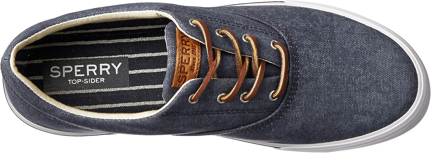 Sperry Men's Striper II Cvo Sneaker, Navy, 11.5