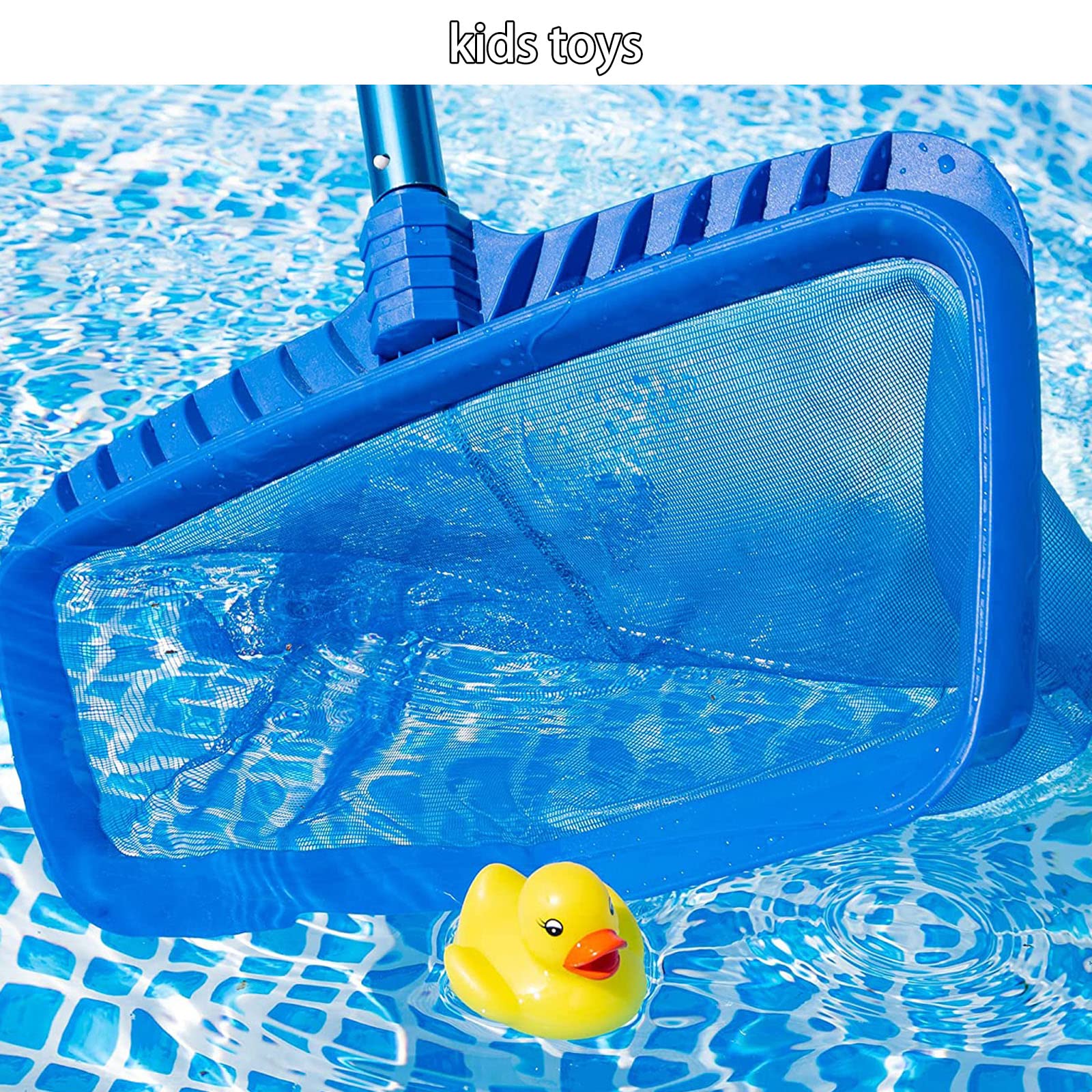 SRHIMEOS Retino per Piscina, Skimmer Retina, Skimmer Retino per Piscina Professionale con Maglia Fine e Telaio Robusto per Pulizia Detriti delle Piscina Spa Vasche Laghetto