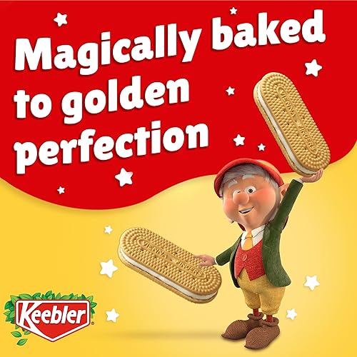 Miniatura 4 de Keebler Vienna Fingers - Galletas de sándwich rellenas de crema, 12 onzas (paquete de 1)