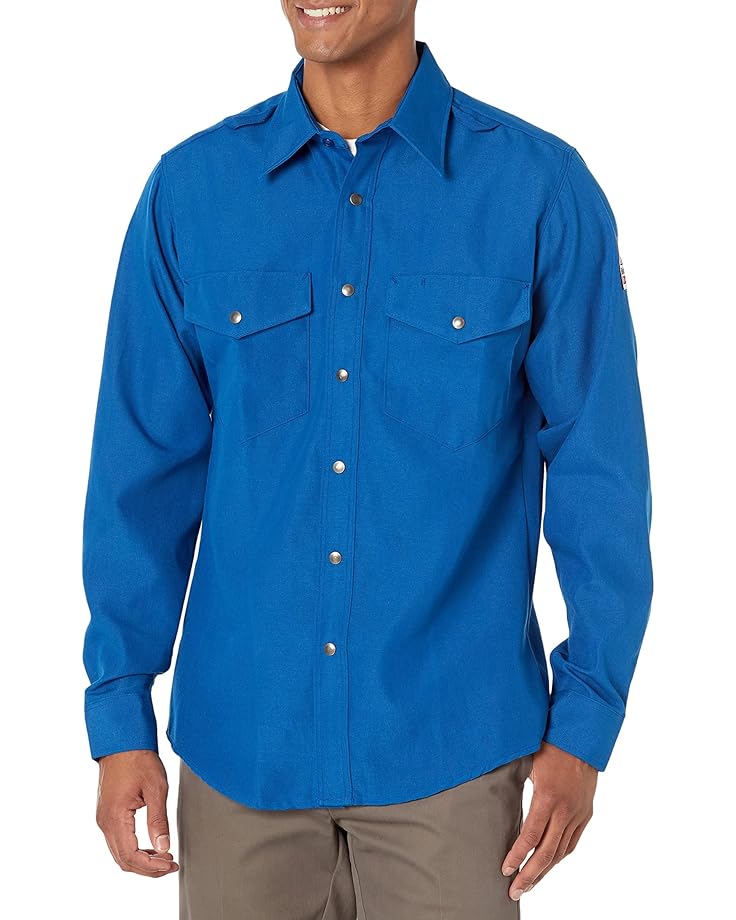 Bulwark FR Bulwark Flame Resistant 4.5 oz Nomex IIIA SnapFront Uniform Shirt