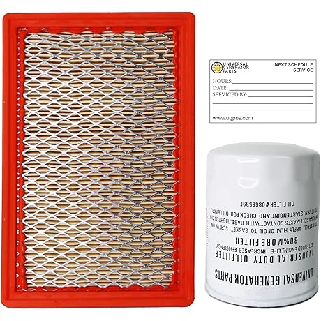 Generac 070185E Replacement Air Filter with Oil