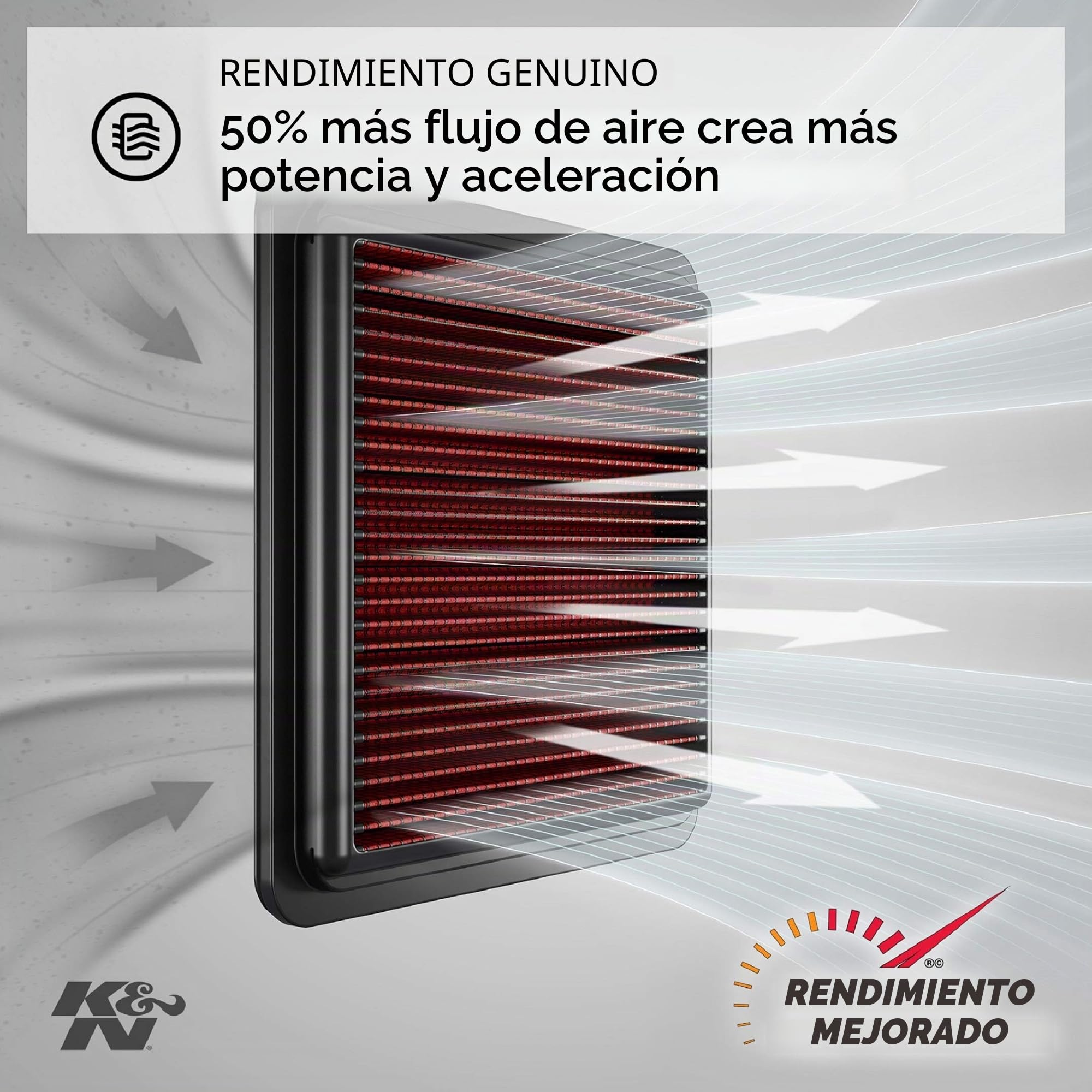 K&N FILTRO DE AIRE KA-6415