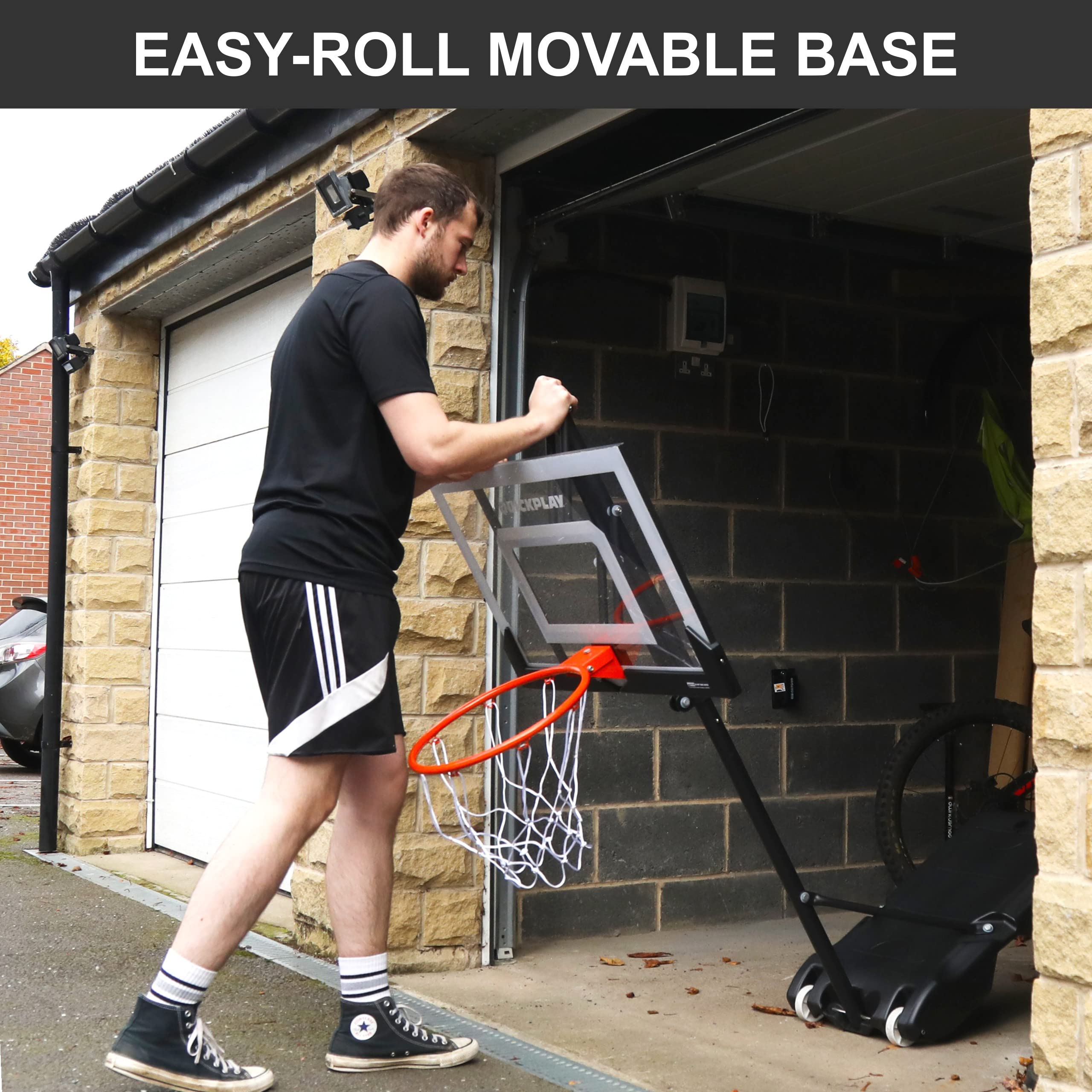 QUICKPLAY Baller Mini Hoop System Portable Basketball Hoop System