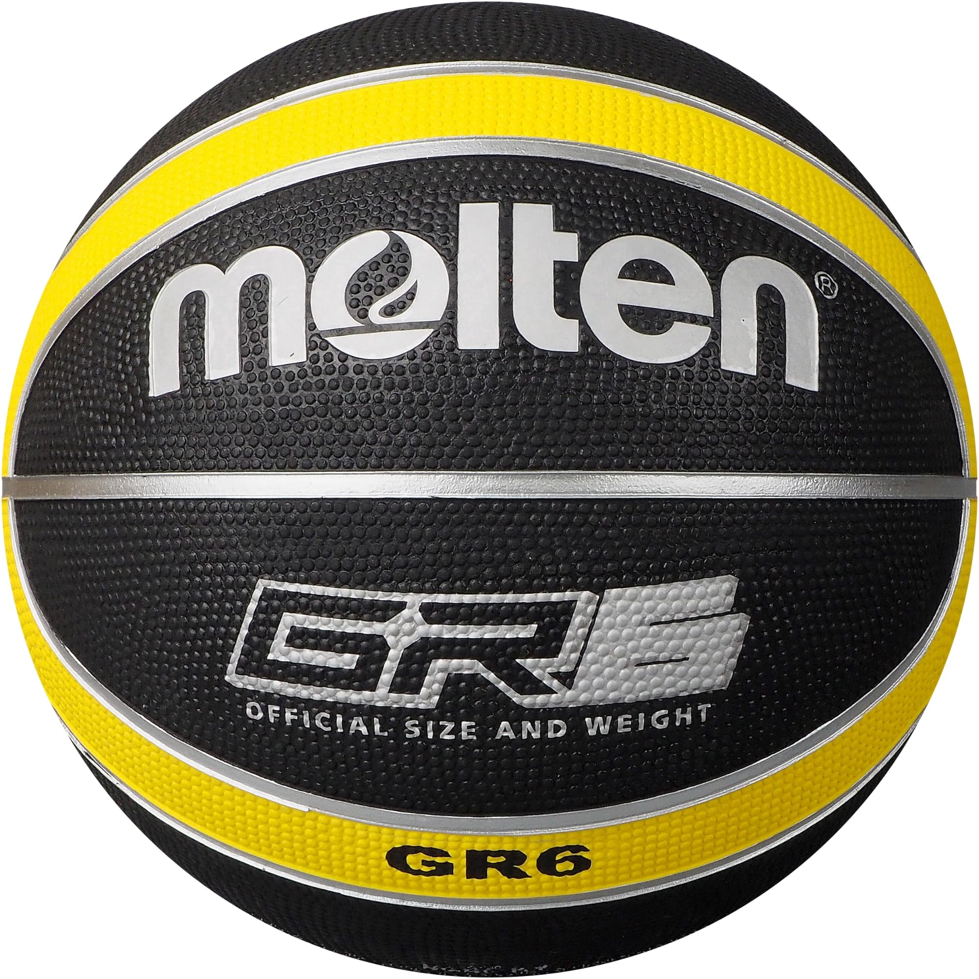 Molten GR Basketball, Indoor/Outdoor, Premium Rubber, Impact Colour