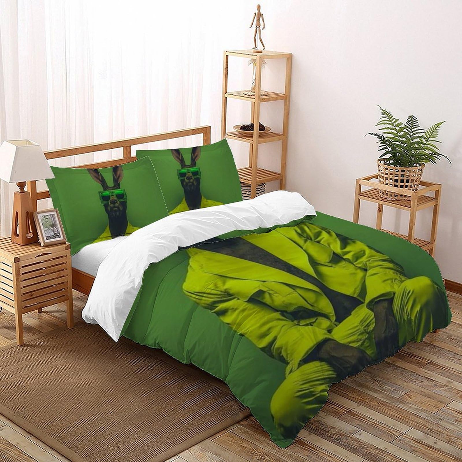Housse de couette 220x240 animaux sauvages pour décorer une chambre de fille ou d'adolescente
