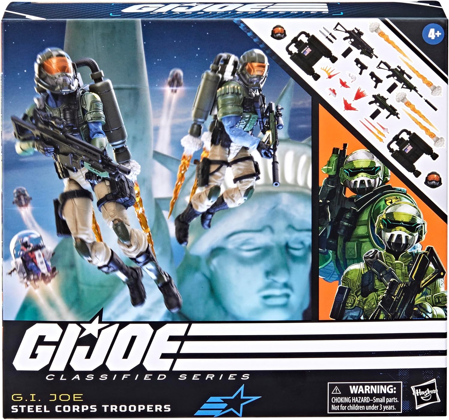 G.I. Joe Classified Series Steel Corps Troopers, Collectible Action Figure, 95, 6-Inch Action Figures for Boys & Girls,with 28 Accessory Pieces - Image 2