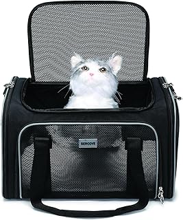 Sercove Anti-Escape Function Soft Surface Special Pet Carrier Cat Carrier Dog Carrier Rabbit Pet Carrier Airline Approved ...