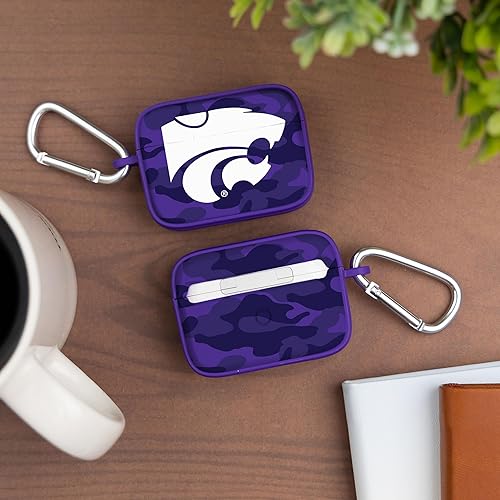 Miniatura 2 de AFFINITY BANDS Kansas State Wildcats Camo HDX - Funda compatible con Apple AirPods Pro