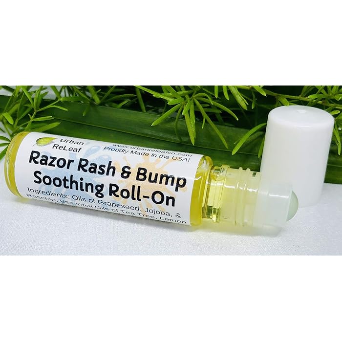 Buy Razor Rash & Bump Soothing RollOn. Shrink Ingrown Hair Irritation, Help Itchy Red Skin. For
