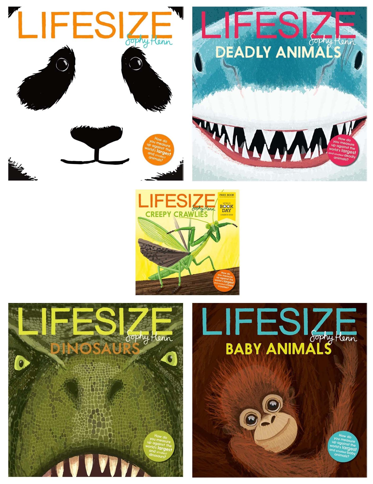 Buy Lifesize Series with World Book Day 2023 5 Books Set (Lifesize