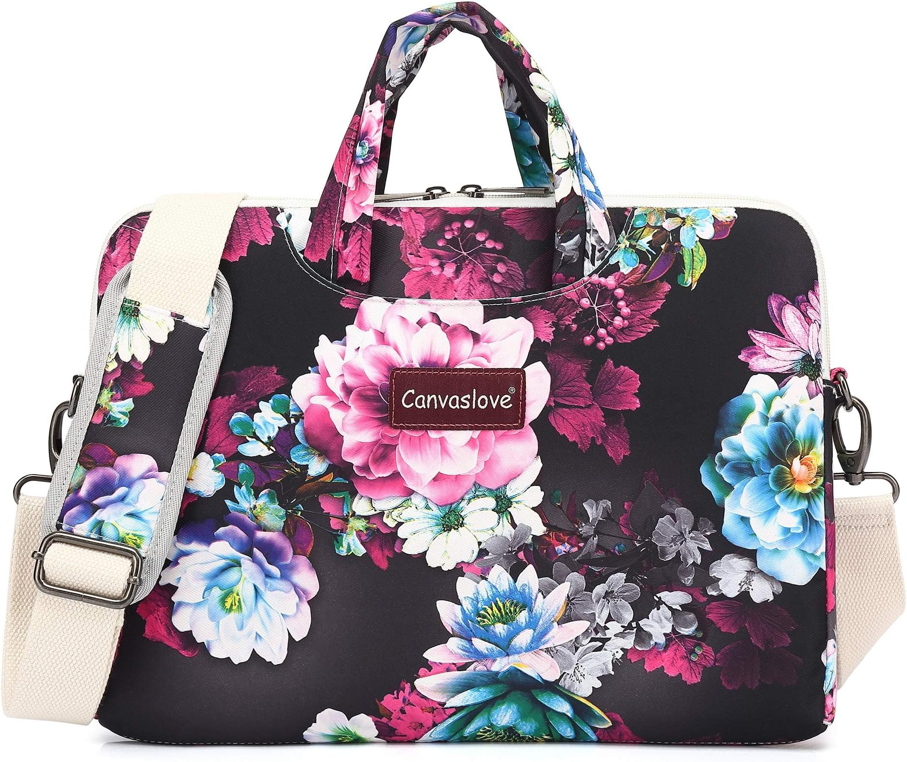 Water Resistant Laptop Shoulder Messenger Bag Sleeve Case for MacBook Pro 16 inch and 15 inch-15.6 inch laptop