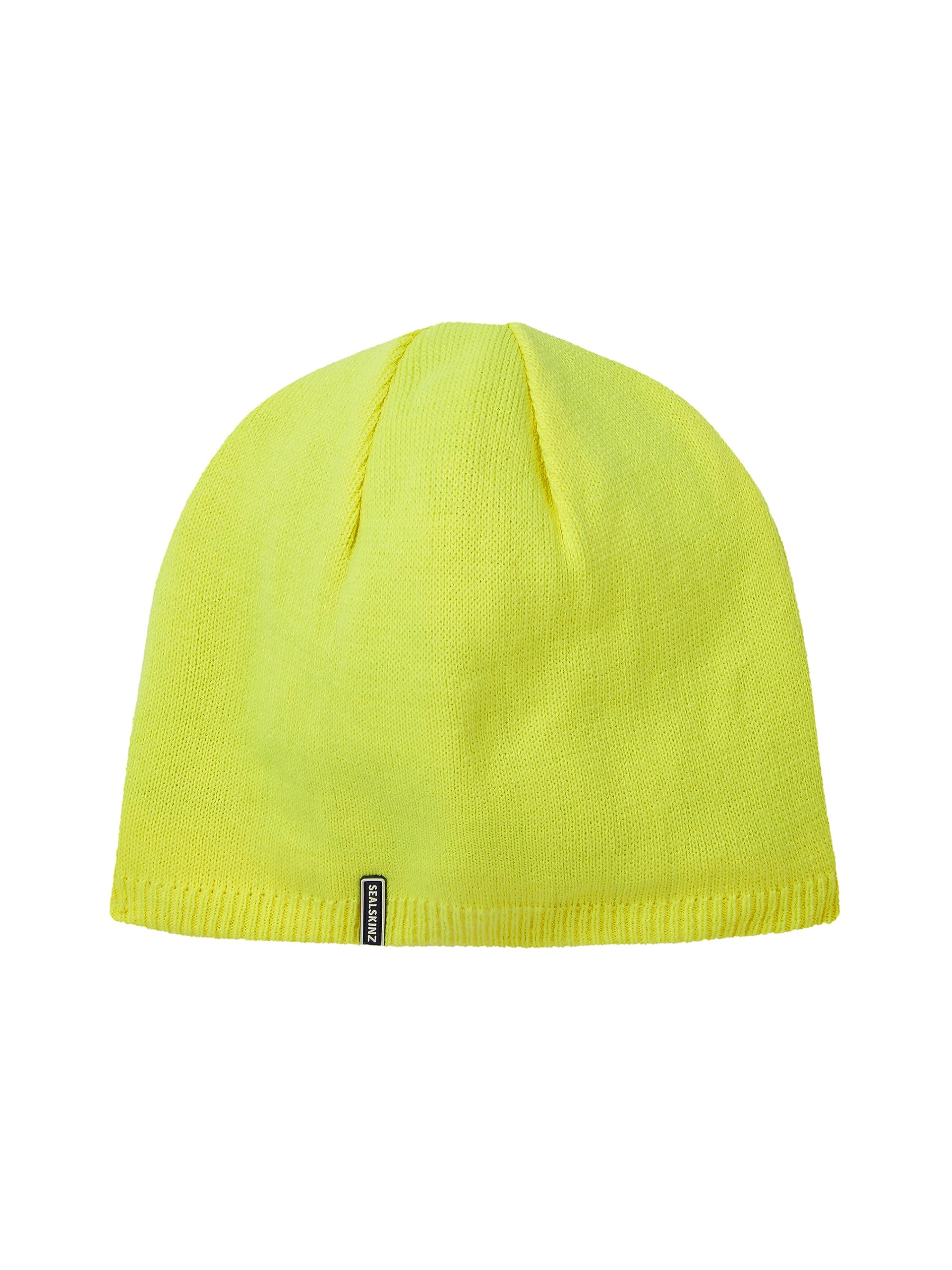 SEALSKINZ | Cley | Waterproof Cold Weather Unisex Beanie Hat | Outdoor Headgear | Suitable for All Outoor Activities & Cold Weather Neon Yellow