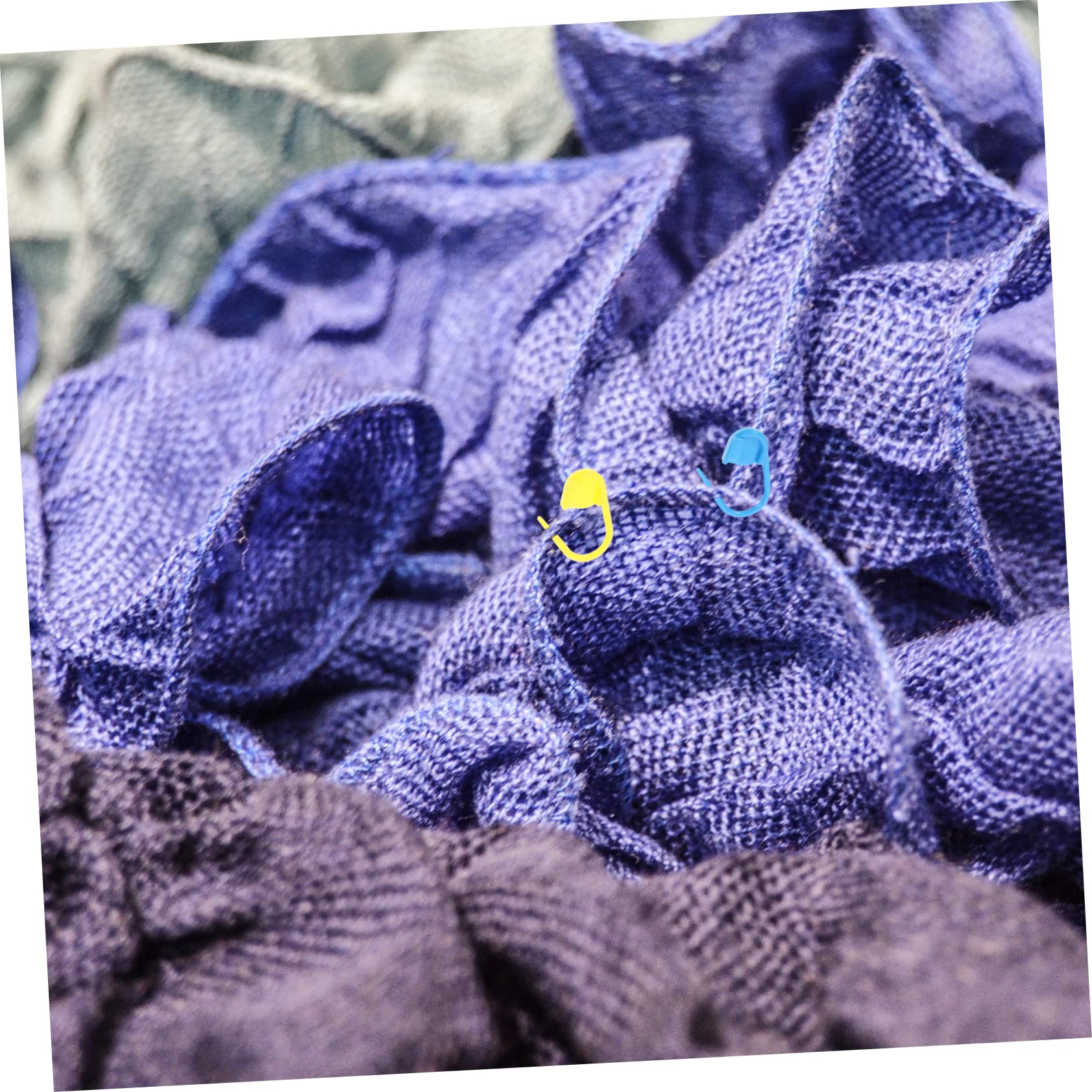 2piezas Marcadores De Costura Resistentes Al Cajas De Clips De Bloqueo Para Tejer y Crochet De Costura y Accesorios De Manualidades