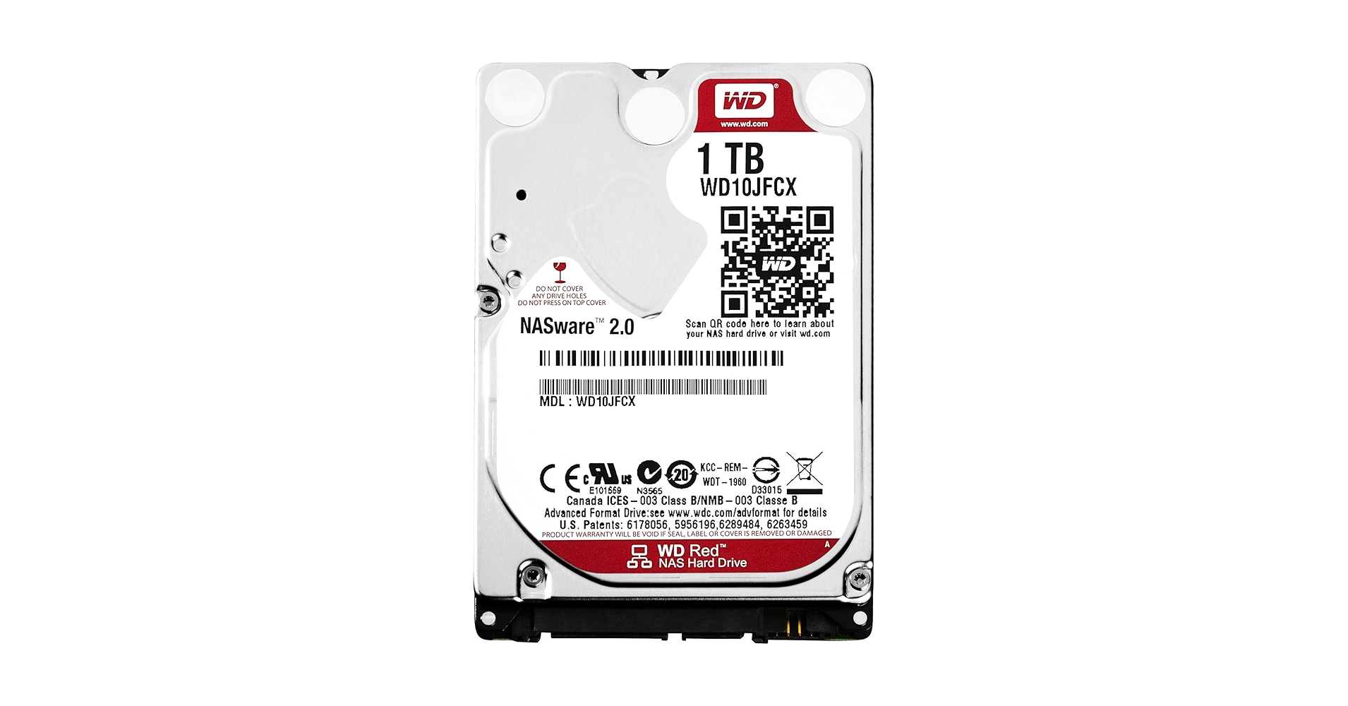 新品未開封 内蔵HDD 2.5インチ 1TB WD Red WD10JFCX Amazon | Western Digital HDD 1TB WD Red NAS 2.5インチ 内蔵