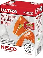 Vista 1 de Nesco Bolsas selladoras al vacío resistentes - Cuarto de galón, 50