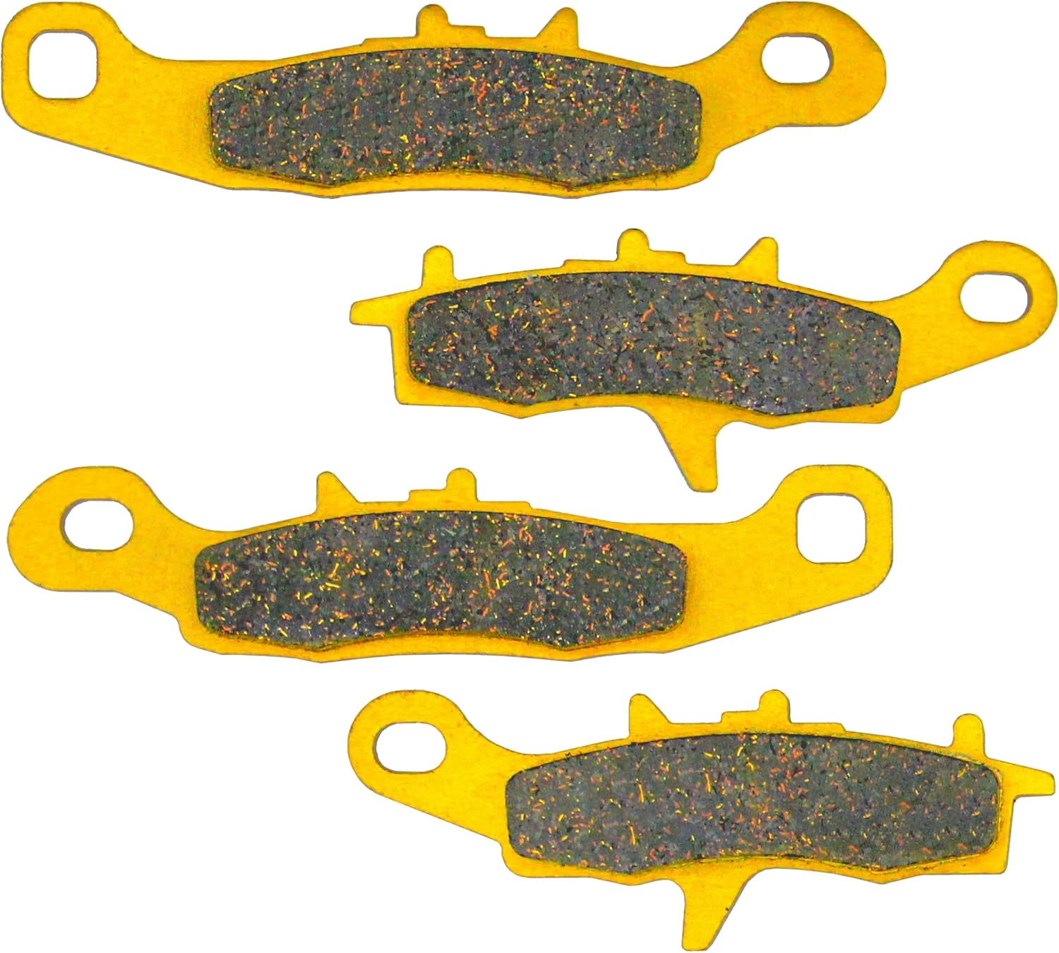 Traild Ceramic Brake Pad Set Fits Kawasaki Brute Force/Prairie KVF 650/700 2002-2013 Front