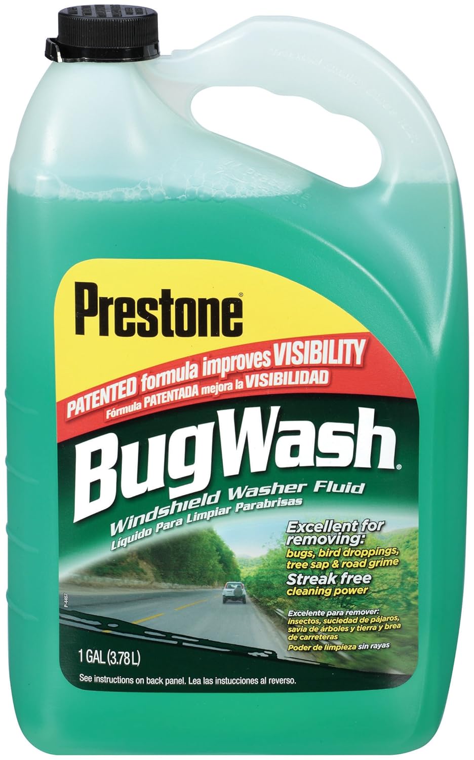 Prestone AS257 Bug Wash Windshield Washer Fluid 1 Gallon Amazon.in